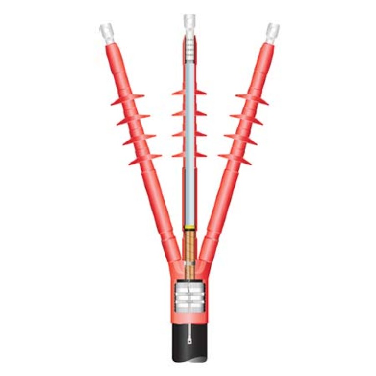 33 kV (E) - INDOOR END TERMINATION - 3 x 35 - 50